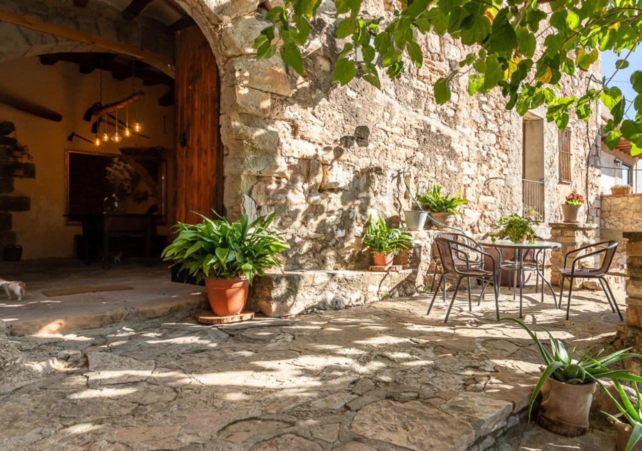 Masia Aubareda San Martín de Tous Exterior foto
