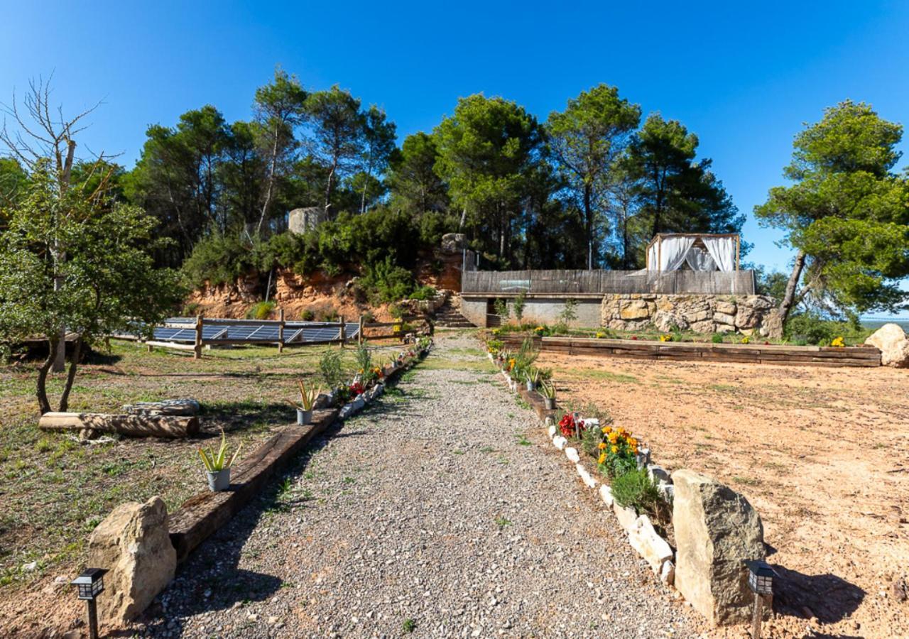 Masia Aubareda San Martín de Tous Exterior foto