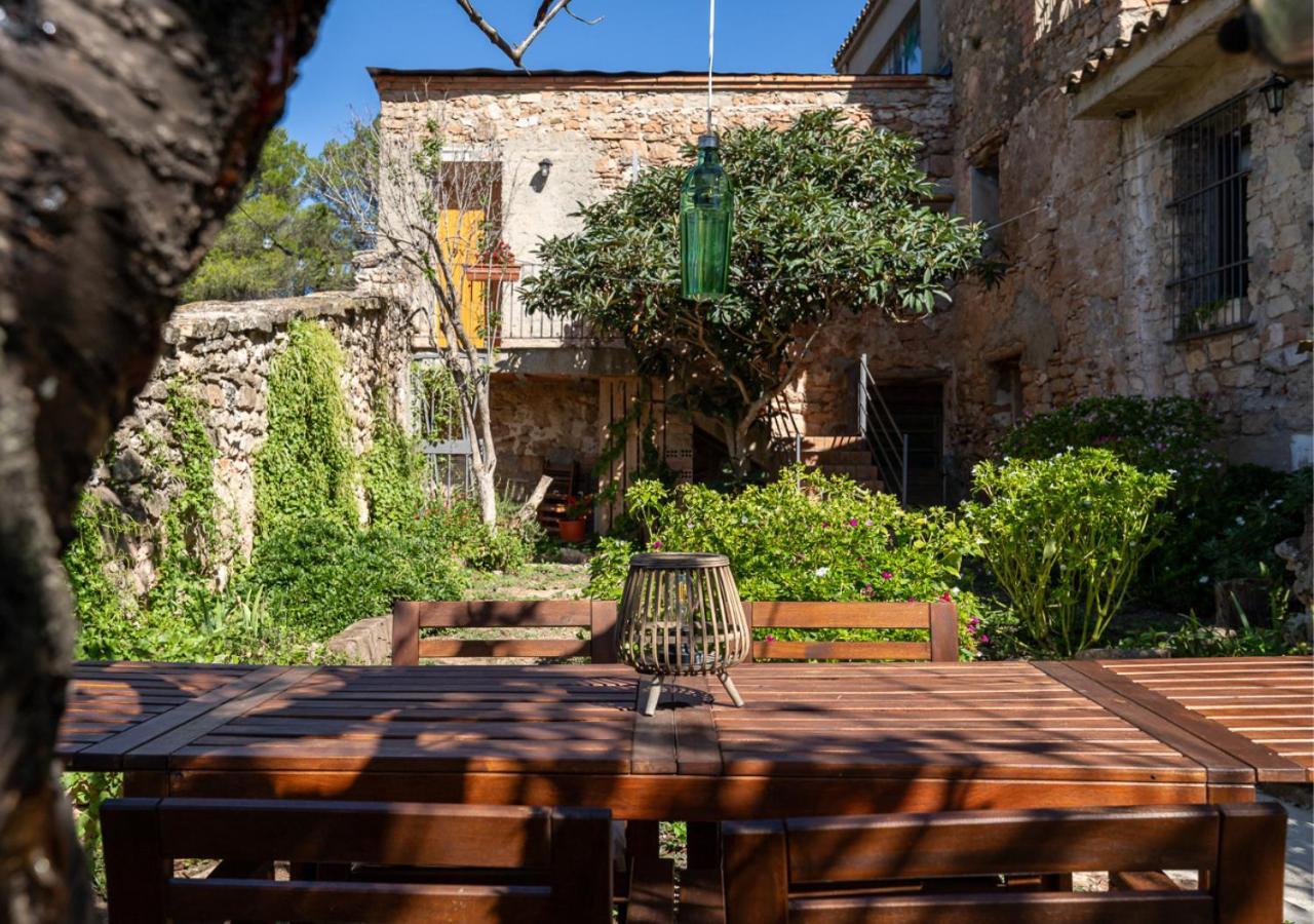 Masia Aubareda San Martín de Tous Exterior foto