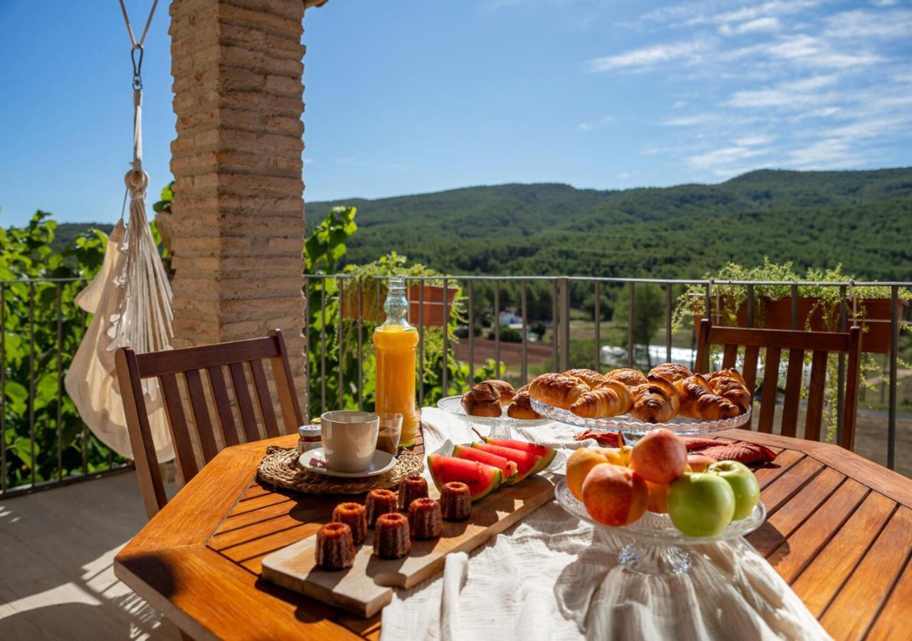Masia Aubareda San Martín de Tous Exterior foto
