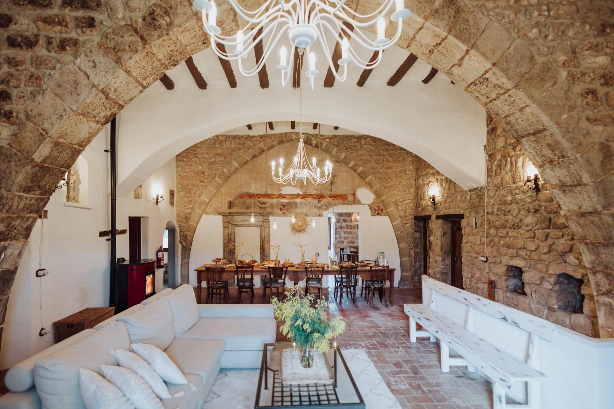 Masia Aubareda San Martín de Tous Exterior foto